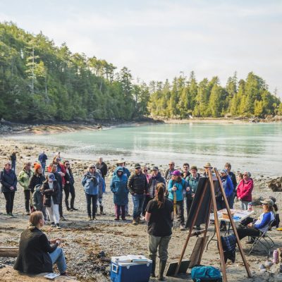 Ucluelet event on Terrace Beach